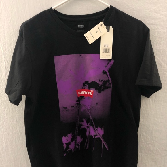 levi's palm tree shirt